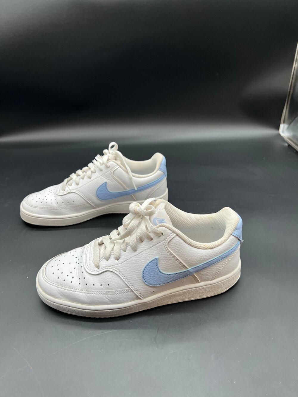 Nike Court Vision Low Next Nat White University‎ Blue Women's Size 7.5